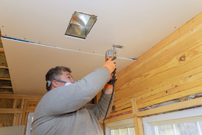Ceiling Drywall Replacement in Kansas City, KS
