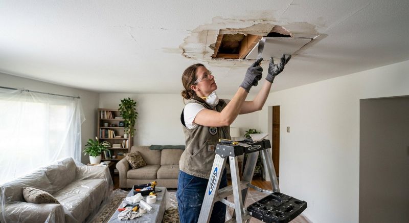 Ceiling Repair Service in Conroe, TX