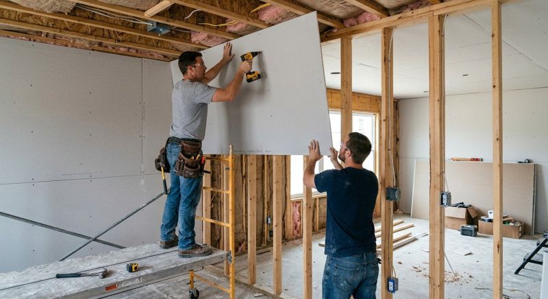 Drywall Hanging in Olathe, KS