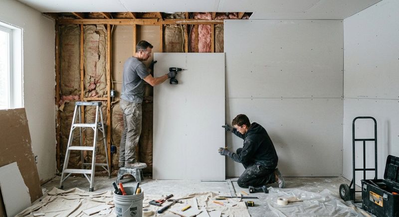 Drywall Replacement in Kansas City, MO
