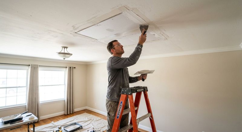 Garage Drywall Repair in Wilmington, NC