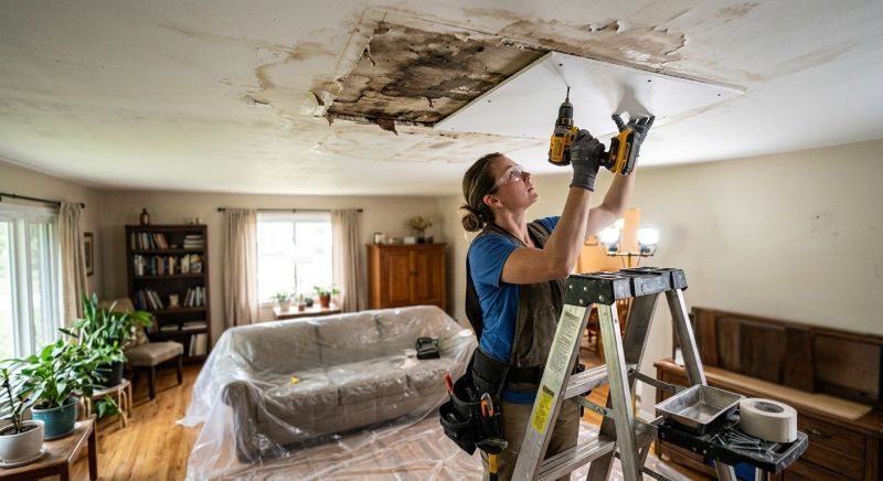 Kitchen Ceiling Repair in Alpharetta, GA