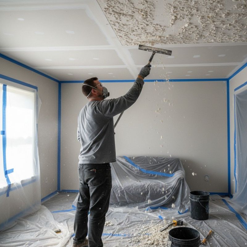 Stipple Ceiling Removal in Waco, TX
