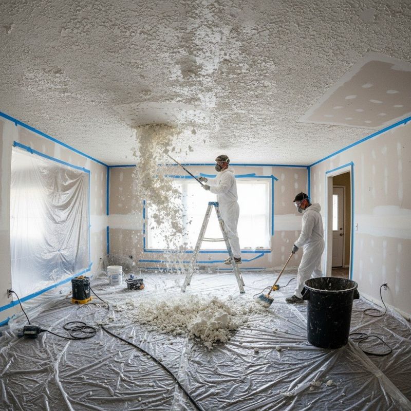 Swirled Ceiling Removal in Waco, TX
