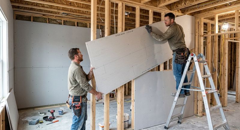 Wallboard Installation Service in Overland Park, KS