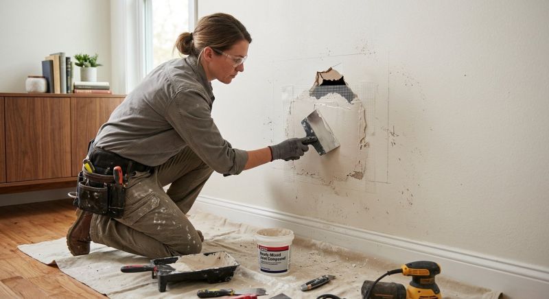 Wallboard Repair in Alpharetta, GA