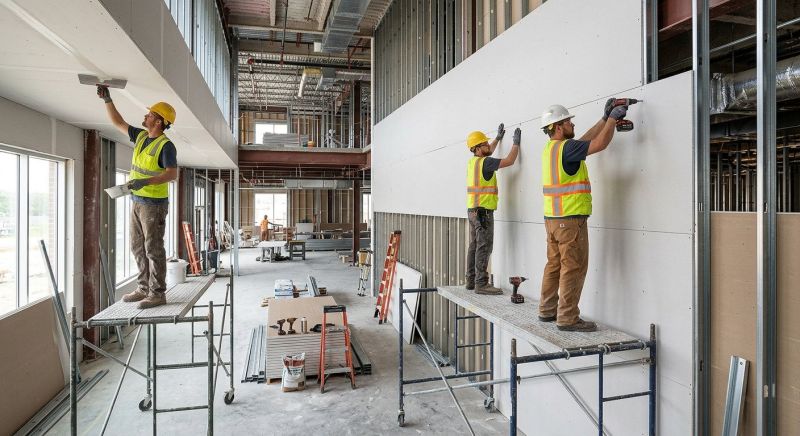 Commercial Drywall Service